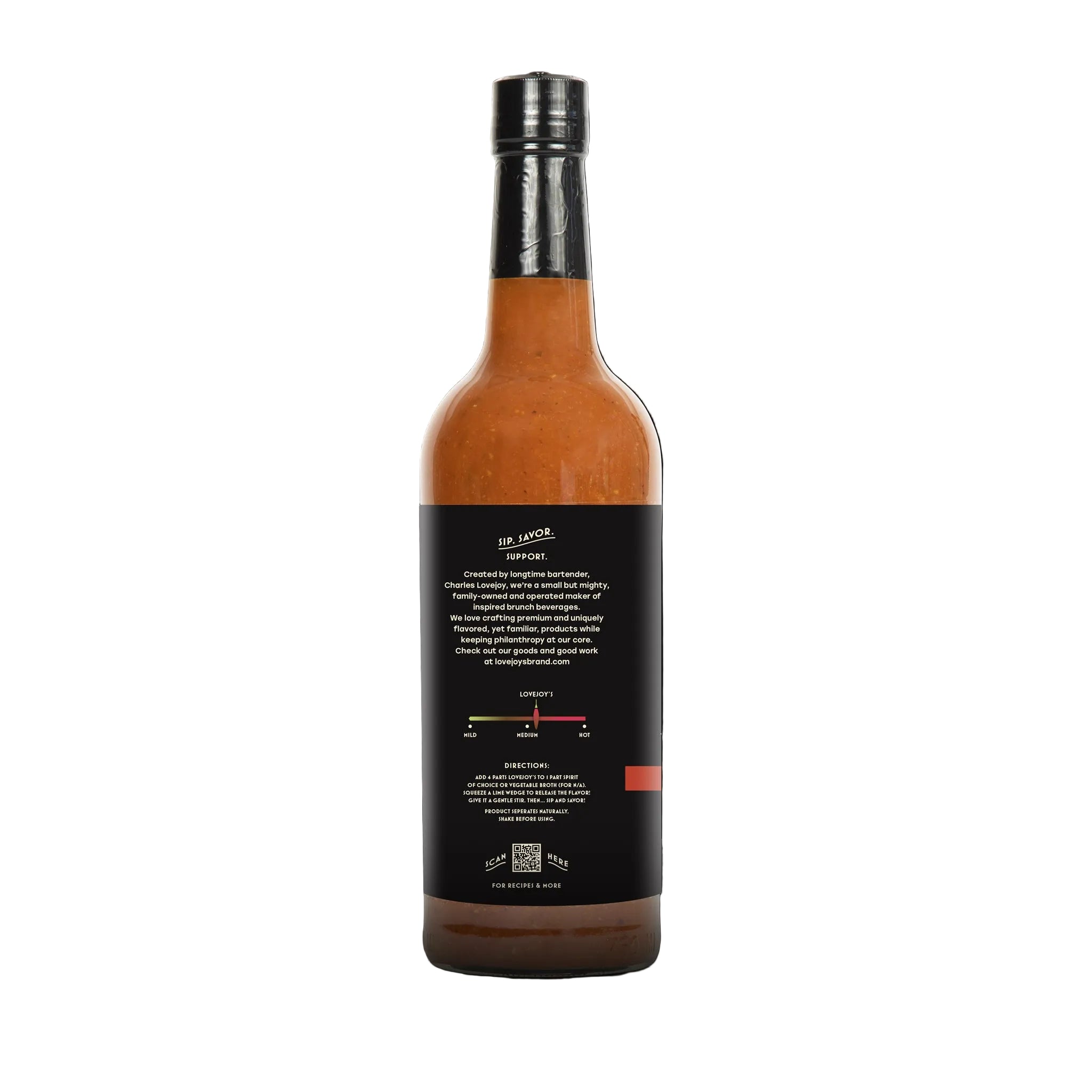 Lovejoy's Original Bloody Mary Mix – 2 Pack (25 oz / 750 ml