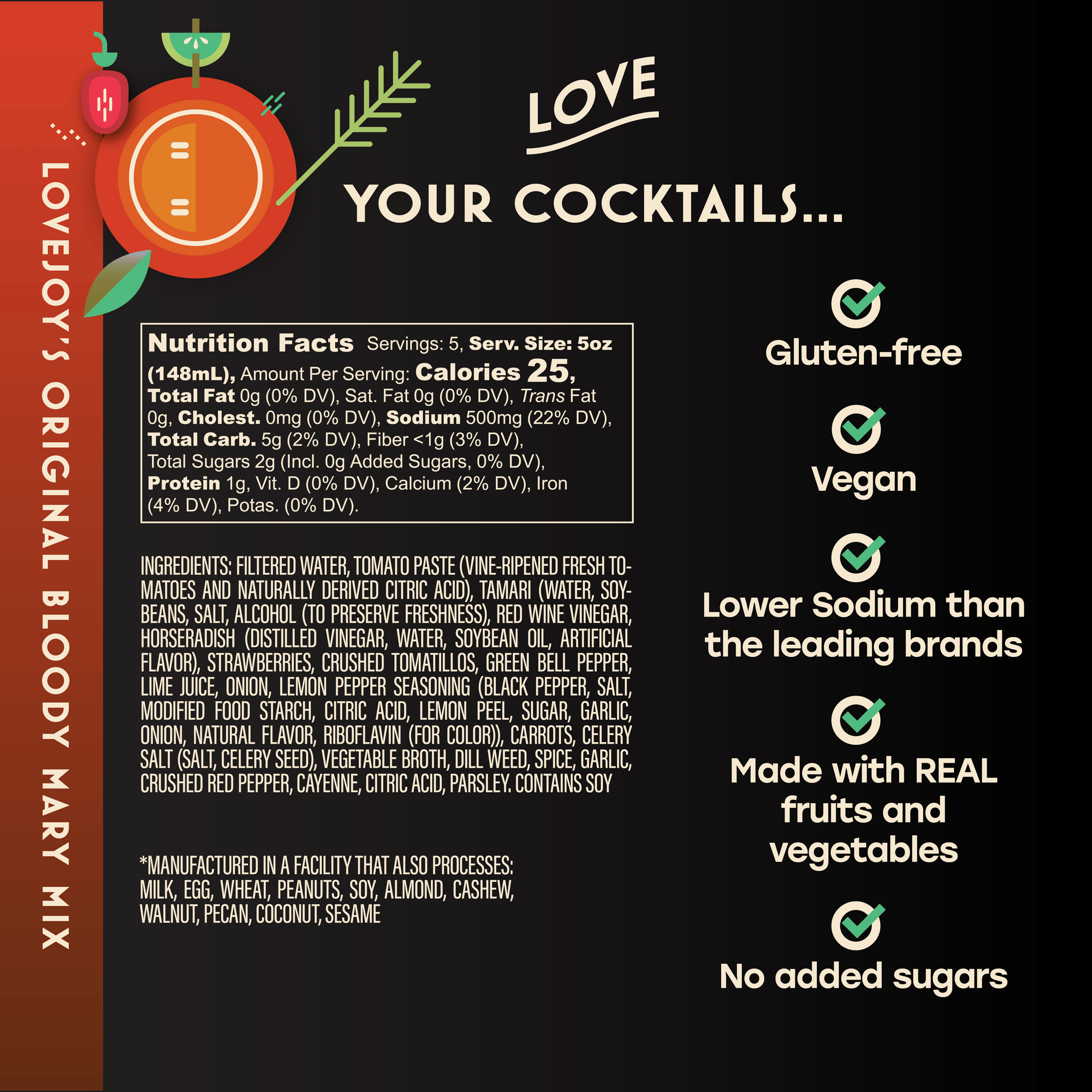 SAVE $$$ 2-Pack, Original Bloody Mary Mix 25oz(750ml)