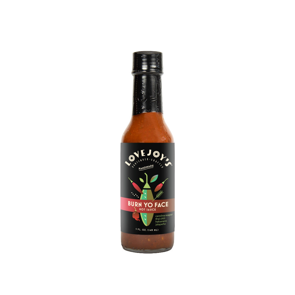 Burn Yo Face Hot Sauce 5oz(148ml)