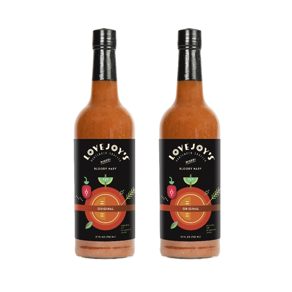 Lovejoy's Original Bloody Mary Mix – 2 Pack (25 oz / 750 ml