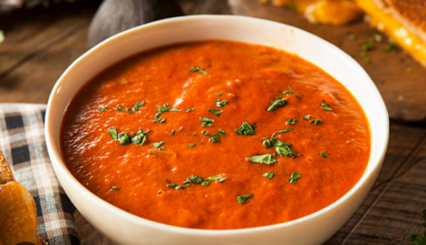 Lovejoy's Spicy Tomato Bisque with Thai Basil Kick