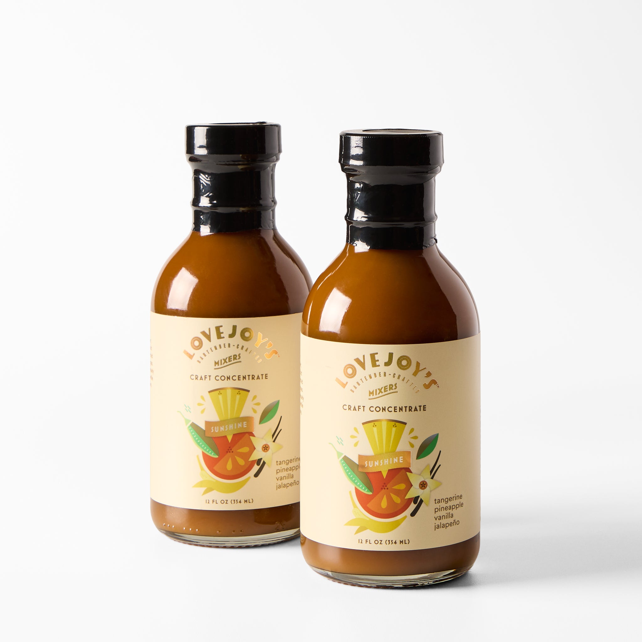 Sunshine Mimosa Mixer – Tangerine Pineapple Vanilla (12 oz