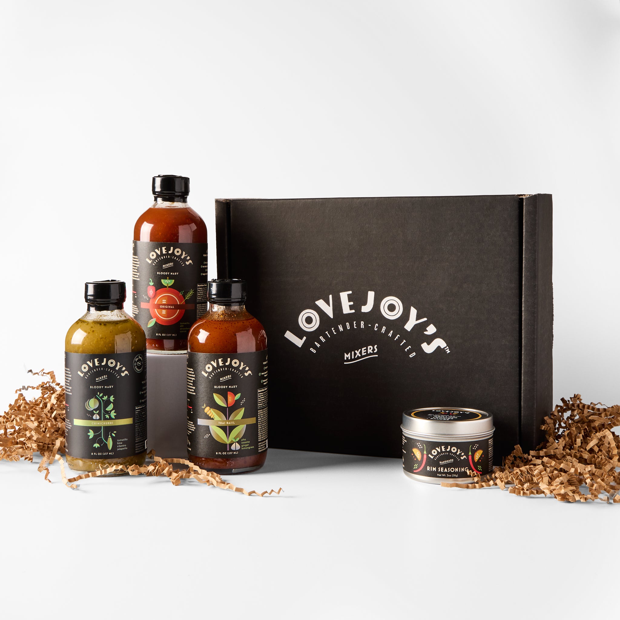 Lovejoy's Brunch Starter Bundle | Mini Trio + Rim Seasoning