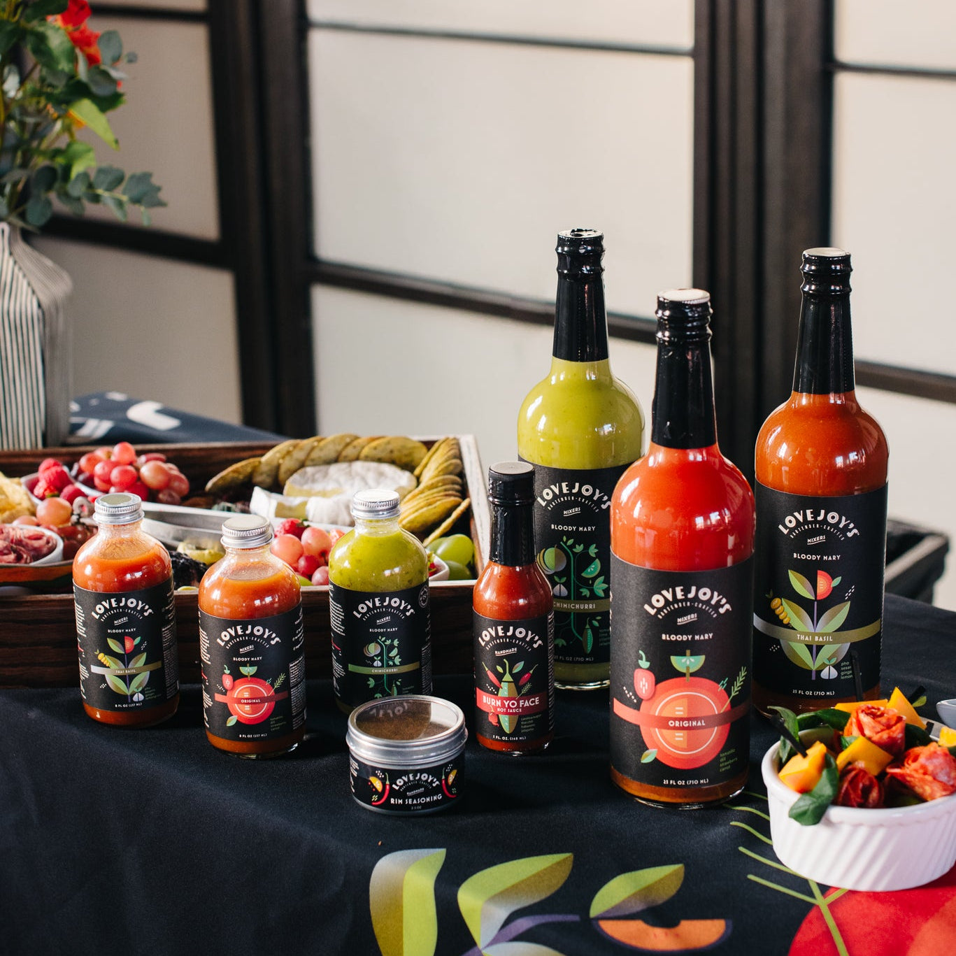 Lovejoy’s Bloody Mary Mix – 3-Flavor Variety Pack (25 oz bottles)