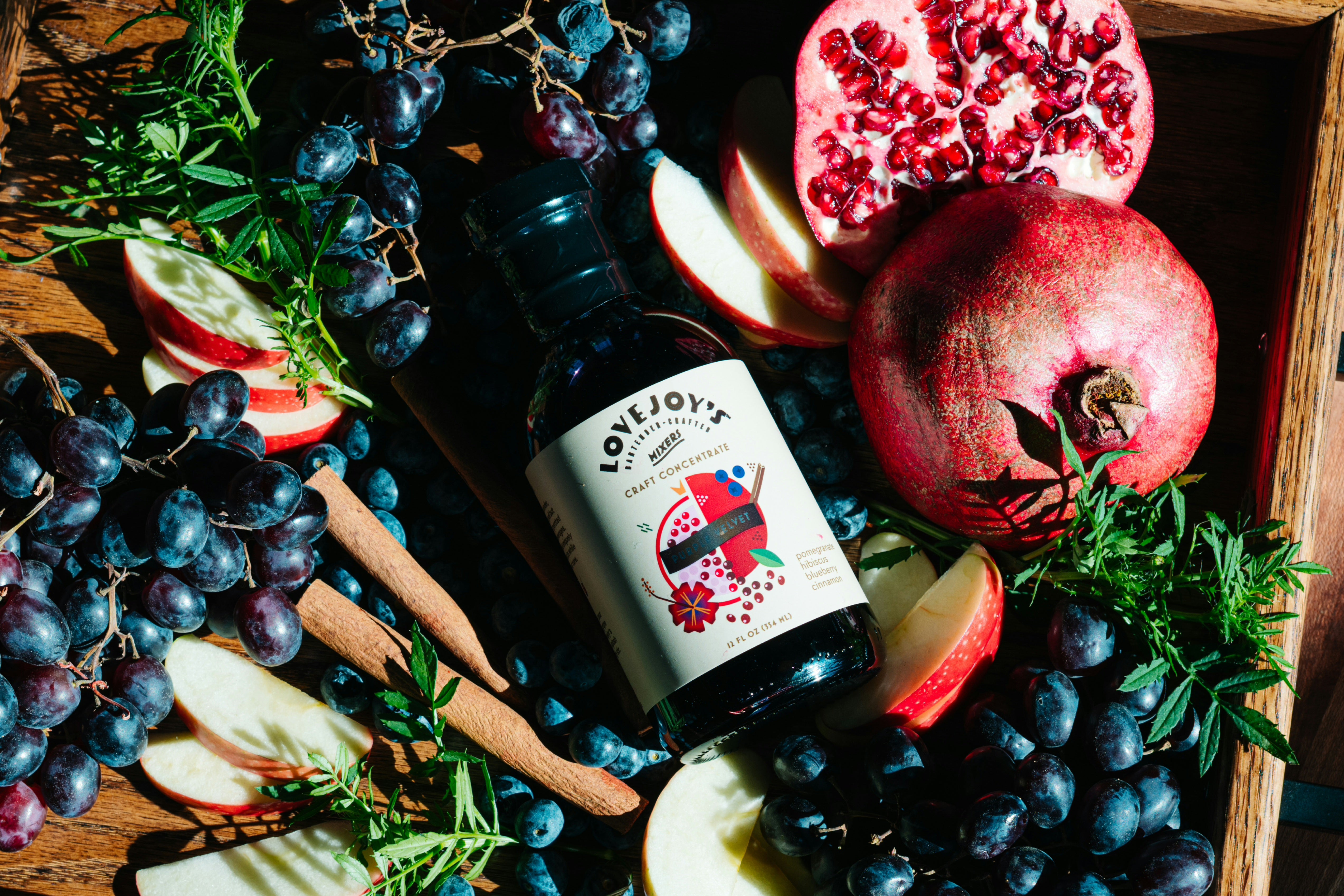 Purple Velvet Sangria Mixer – Pomegranate Hibiscus (12 oz