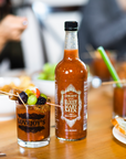 Lovejoy's Bloody Mary on brunch table.